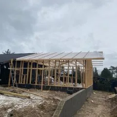 Tilbygning af bolig